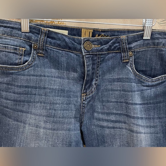 Kut From The Kloth Bardot Skinny Boyfriend Capri Lowrise Womens 6 Summer Legs - Picture 3 of 16